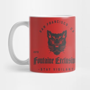 Fontaine Exclusive San Fran Cat Logo #17 Mug